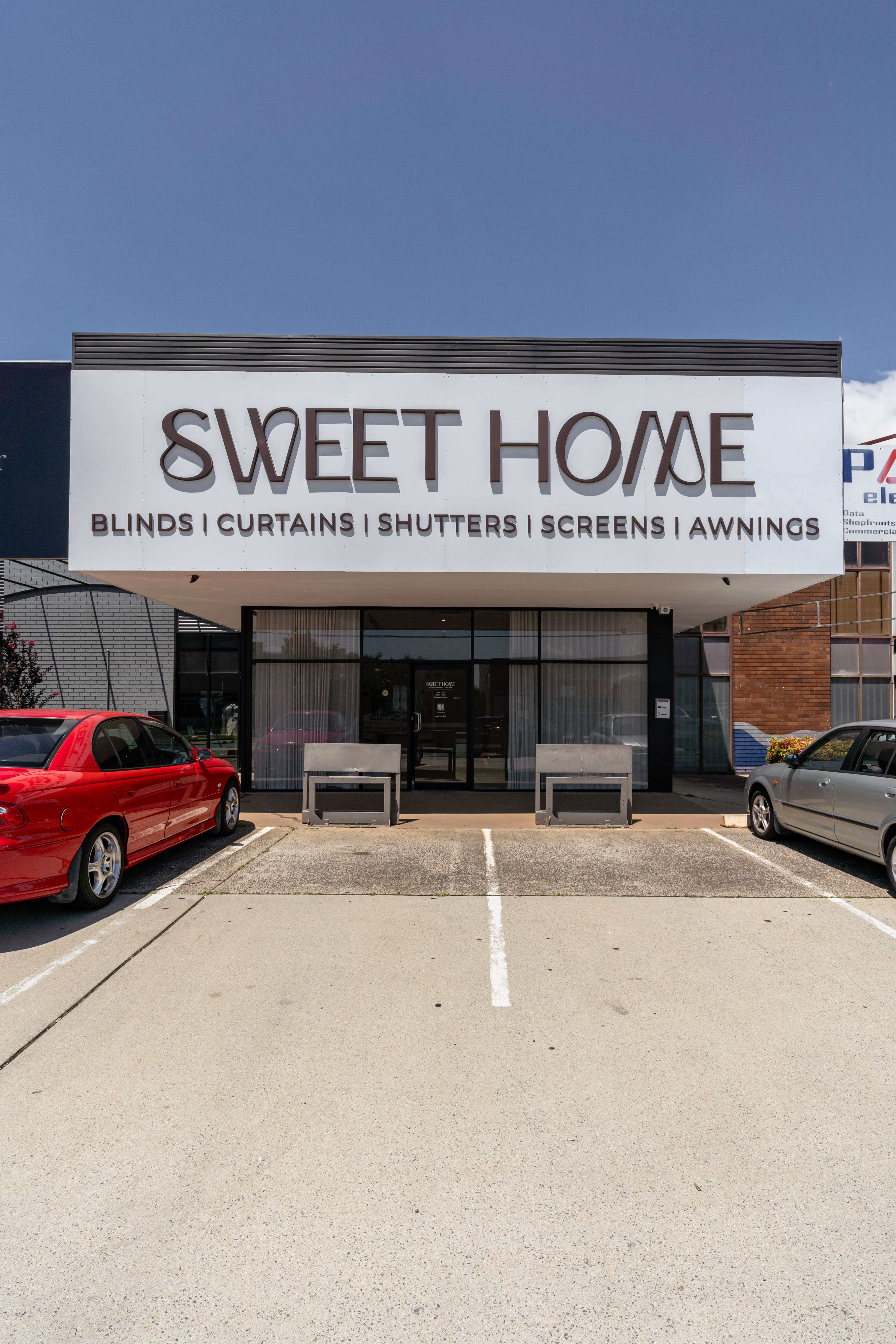 SweetHome Blinds Canberra showroom